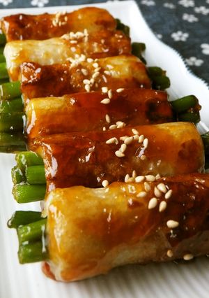にんにくの芽inちくわの照り焼き-レシピのメイン写真