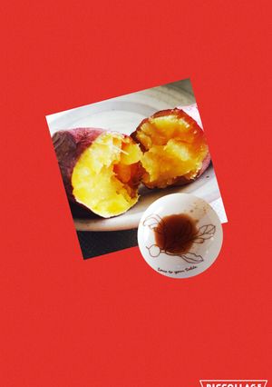 甘さ際立つ！焼き芋&ふかし芋にお醤油を！-レシピのメイン写真