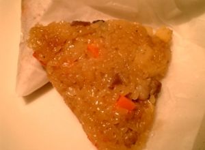 中華ちまき♪クッキングシートで△包み-レシピのメイン写真