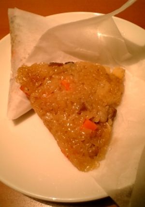 中華ちまき♪クッキングシートで△包み-レシピのメイン写真
