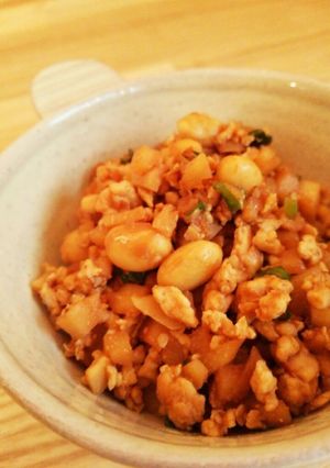 旬をつかまえて！筍そぼろのピリ味噌炒め-レシピのメイン写真