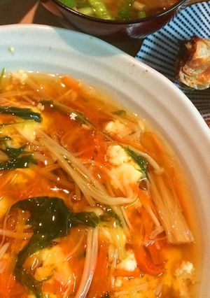 あんかけでご馳走！卵と豆腐のあんかけ-レシピのメイン写真