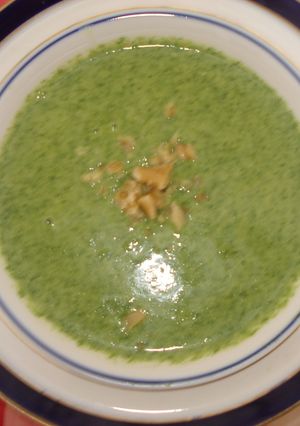 ほうれん草とお豆腐のまろやかポタージュ♪-レシピのメイン写真