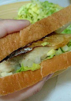 超簡単 鯖サンド-レシピのメイン写真