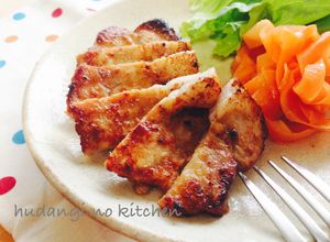 パワー注入！豚肉のにんにく味噌ステーキ-レシピのメイン写真