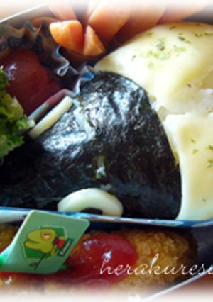 ムシキング大好き～ヘラクレスキャラ弁～-レシピのメイン写真