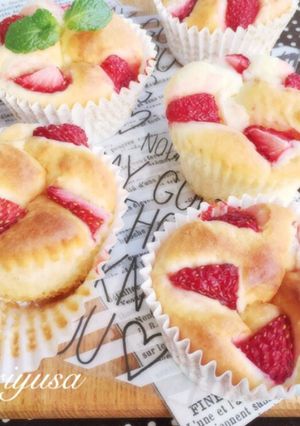 焼くまで5分cook♥苺のマフィン-レシピのメイン写真