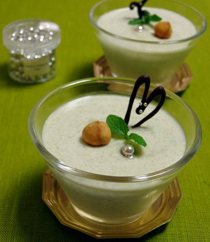 簡単＊ミントムース by さぶ餅 【クックパッド】 簡単おいしいみんなの