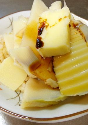 最速のバター醤油の筍ごはん-レシピのメイン写真