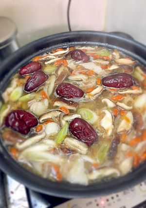 補血紅棗枸杞湯 薬膳スープ-レシピのメイン写真