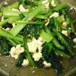 小松菜のイタリアンな炒め物