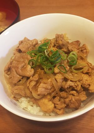 簡単晩ごはん！やみつき香ばし豚丼-レシピのメイン写真