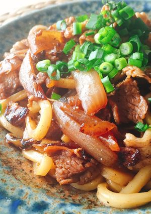 しょうが焼きうどん-レシピのメイン写真