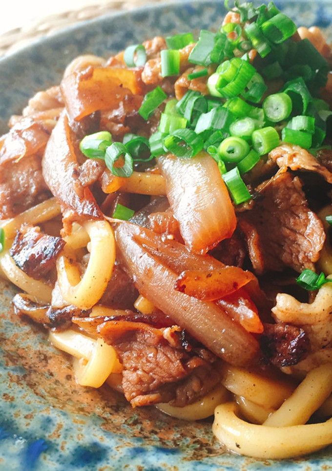 しょうが焼きうどん-レシピのメイン写真