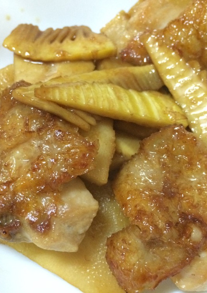 たけのこと鶏の照り焼き-レシピのメイン写真