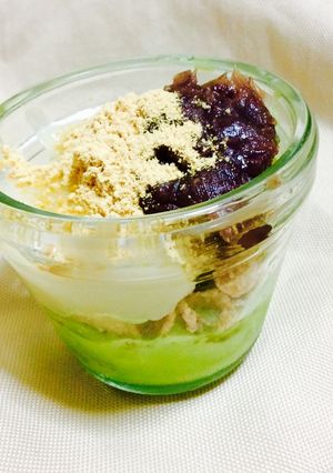 簡単✴︎ミニ抹茶パフェ!-レシピのメイン写真