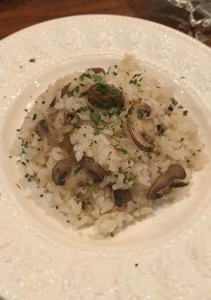 洋風マッシュルームの炊込みご飯-レシピのメイン写真