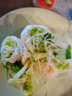 玉ねぎスライス入り生春巻き-レシピのメイン写真