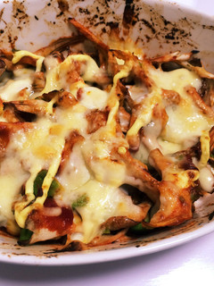 まいたけとアボカドのチーズ焼き-レシピのメイン写真