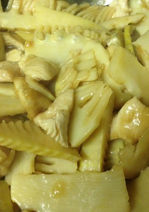 鶏胸肉とたけのこの炒め煮-レシピのメイン写真