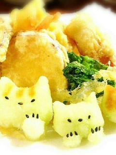 にゃいこんおろし☆大根おろしアート猫-レシピのメイン写真