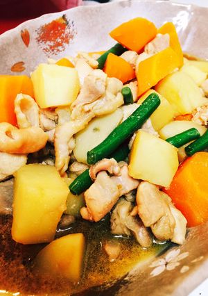 モモ肉の味噌バターこっくり煮-レシピのメイン写真
