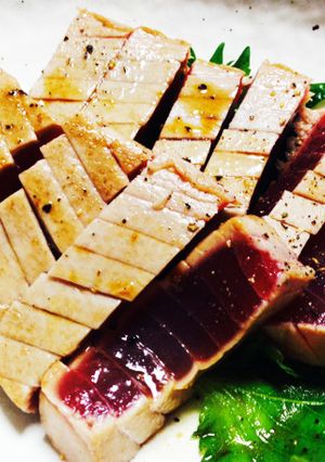 マグロステーキ-レシピのメイン写真
