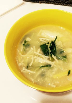 えのきと水菜のみぞれ汁-レシピのメイン写真