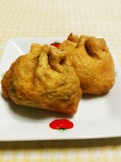 ひじきの煮物リメイク♪ひじきの巾着☆-レシピのメイン写真