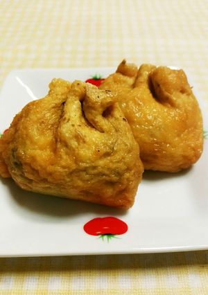 ひじきの煮物リメイク♪ひじきの巾着☆-レシピのメイン写真
