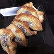 簡単おやつ☆餃子の皮deあんこバナナパイ
