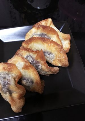 簡単おやつ☆餃子の皮deあんこバナナパイ-レシピのメイン写真
