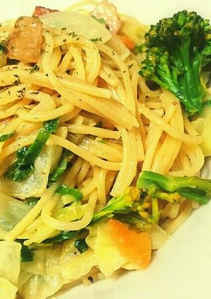 キャベツの和風クリームパスタ-レシピのメイン写真