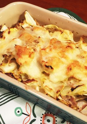 簡単！キャベツとツナのマヨチーズ焼き-レシピのメイン写真