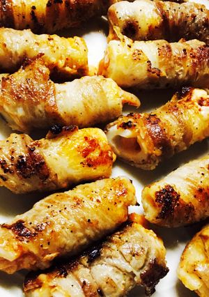 ちくわの豚キムチチーズ巻き-レシピのメイン写真
