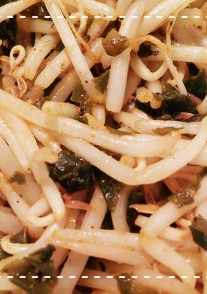 レンジだけで簡単!もやしのカレーサラダ-レシピのメイン写真