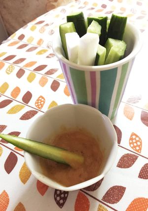 絶品!スティック野菜のタレ♡-レシピのメイン写真
