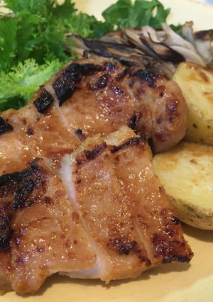 グリルでこんがり、豚の味噌漬焼き-レシピのメイン写真
