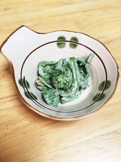 こごみのわさびマヨネーズ和え-レシピのメイン写真