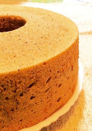 余った卵白で♥紅茶のシフォンケーキ-レシピのメイン写真