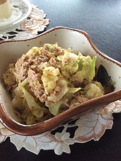 ⭐️春キャベツとツナの胡麻マヨサラダ-レシピのメイン写真