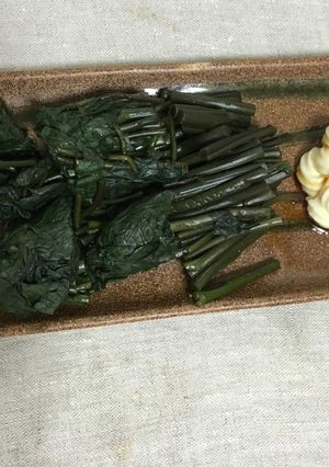 山菜☆もみじがさの食べ方-レシピのメイン写真