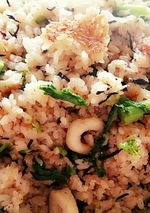 大根炊き込み+タラコひじき混ぜご飯-レシピのメイン写真