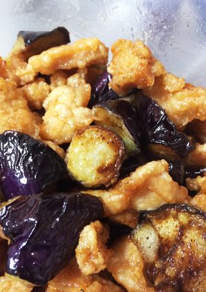 鶏胸肉と茄子の南蛮漬け-レシピのメイン写真
