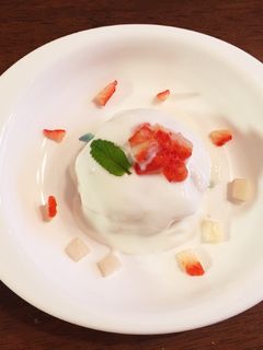 離乳食*パンのヨーグルトケーキ-レシピのメイン写真