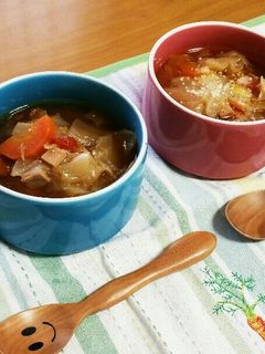 簡単!圧力鍋で10分!絶品トマトスープ☆-レシピのメイン写真