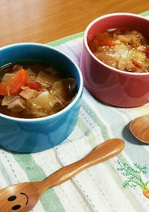 簡単！圧力鍋で10分！絶品トマトスープ☆-レシピのメイン写真