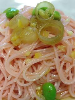夏そうめん、みょうがオリーブオイル!-レシピのメイン写真