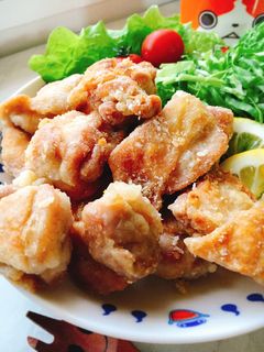 お弁当にも!常温揚げでシンプル塩唐揚げ。-レシピのメイン写真