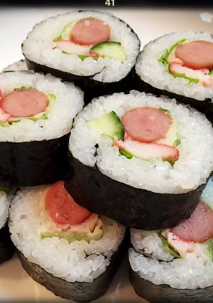 ☆子供たちに好評だった巻き寿司☆-レシピのメイン写真